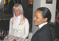 Anette Lindegaard and Ana-Maria del Rio