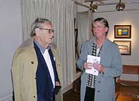 Lars Orup with Charlotte Källqvist