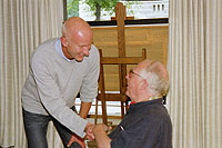 Nils with father C F Reuterswärd