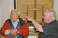 Lütfi Özkök and C F Reuterswärd