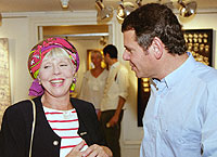 Meg Westergren and Kent Belenius