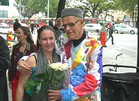 Maria Säthre with Kjartan