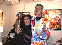 A friend and Kjartan