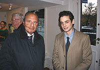 Arne Belenius with grand-son Niklas