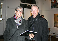 Niklas Anderberg with wife Marja De Raadt