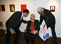 Kent Belenius, the Artist and Gustaf Hellsing