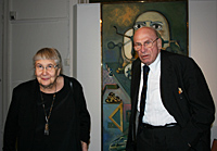 Britt-Louise Nemes and Teddy Brunius