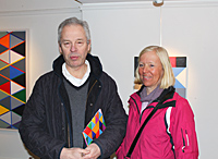 Bo Ahlman with girlfriend