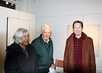 Solveig and Folke Blomqvist with Mikael Malander