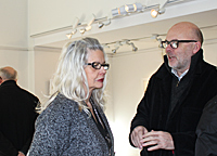 Marianne Lindberg De Geer and Dan Wolgers
