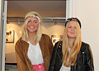 Linnea Sidfäldt with Frida Lindstrand